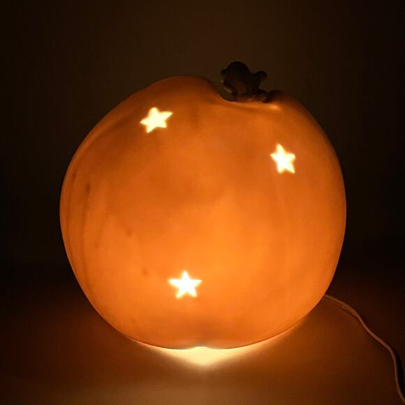 Lighted Ceramic Holiday Nativity Scene Angel Dome Star Plug-In Christmas Lamp - Picture 7 of 16